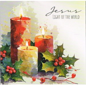Cards - Christmas Pack Of 10: Jesus, Light Of The World