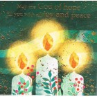 Cards - Christmas Pack Of 10: Candles
