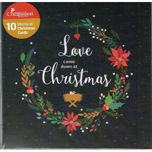Cards - Christmas Pack Of 10 - Compassion