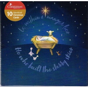 Cards - Christmas Pack Of 10 - Compassion