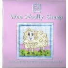 Cross Stitch Card Kit - Wee Woolly Sheep