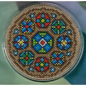 Coaster Kit Stained glass A