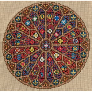 Sampler: Rose window