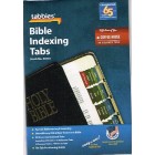 Bible Indexing Tabs - 90 Coffee House Coloured Tabs