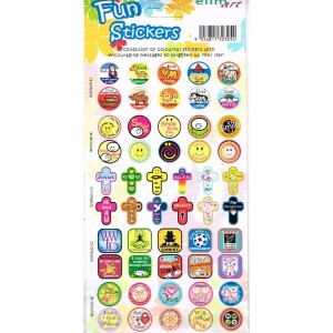 Stickers - Small Smiley Faces 