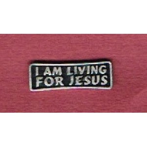 Witness Pin - Living For Jesus