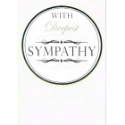 Card - Sympathy (With Deepest Sympathy)