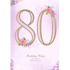 Card - Birthday 80