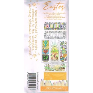 Bookmarks To Colour - Easter