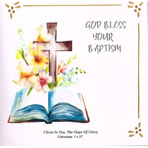 Card - Baptism