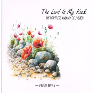 Card - Blank (The Lord Is My Rock)