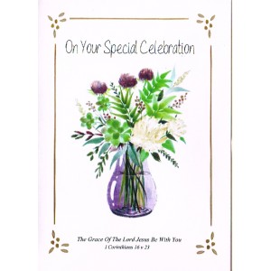 Card - Blank (On Your Special Celebration)