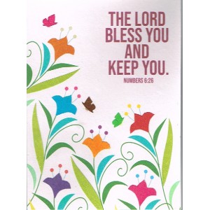 Card - Blank (The Lord Bless You And Keep You)