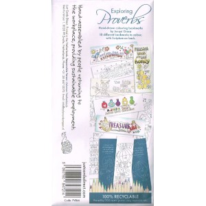 Bookmarks To Colour - Exploring Proverbs