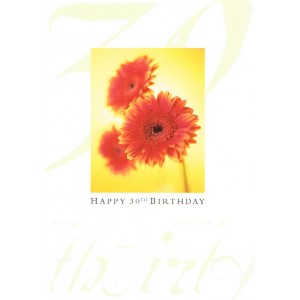 Card - Birthday 30th