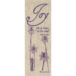 Bookmark - Easter Printed On Fabric