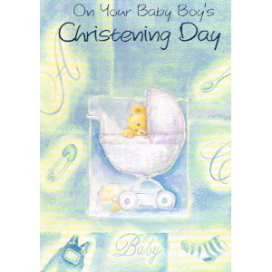 Card - Christening (Boy)