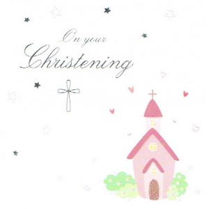 Card - Christening (Girl)