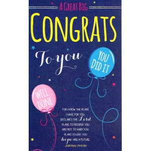 Card - Congratulations