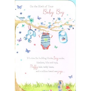 Card - New Baby (Boy)