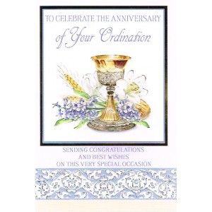 Card - Ordination Anniversary