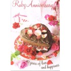 Card - Ruby Anniversary