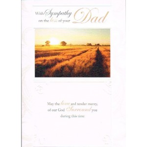 Card - Sympathy: Loss Of Dad