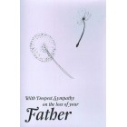Card - Sympathy: Loss Of Father
