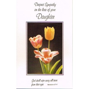 Card - Sympathy: Loss Of Daughter